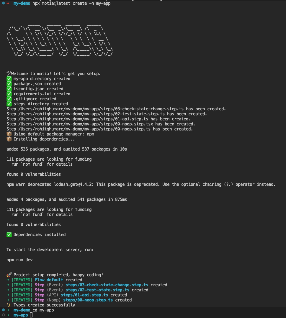 tldr motia