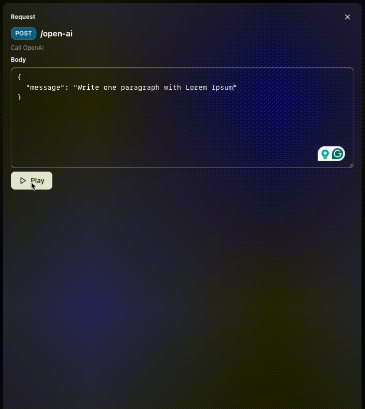 Stream Test in Workbench
